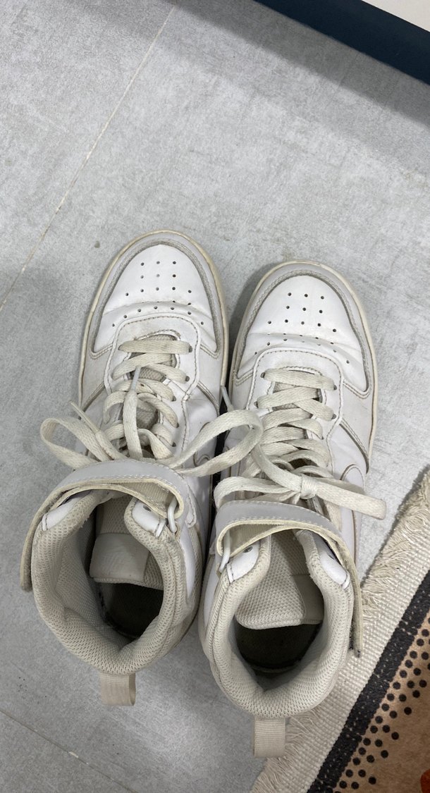 Beyaz Bağcıklı Kadın Spor Ayakkabı - Görsel 2