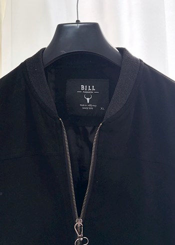 Siyah süet ceket, Dar Kesim - Görsel 2