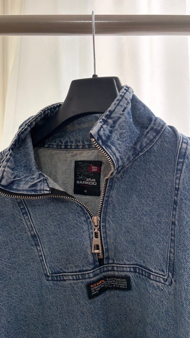 Kot rengi Fermuarlı Kanguru ceket - Görsel 2