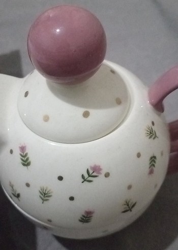 English Home Pastel Pembe Çaydanlık Seti