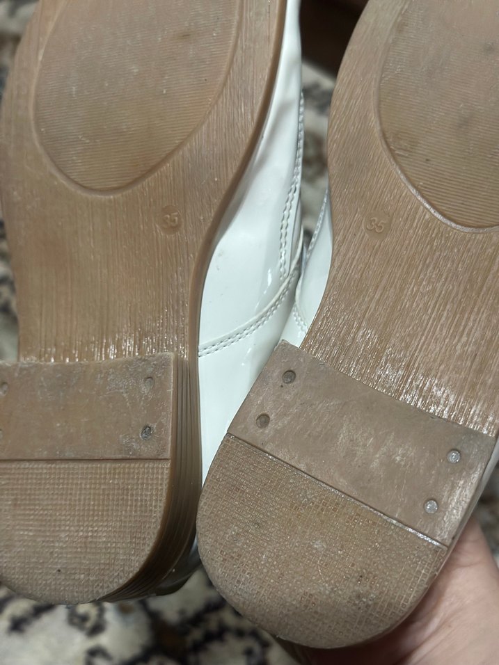 Tokalı Beyaz Erkek Çocuk Özel Ayakkabı - Görsel 2