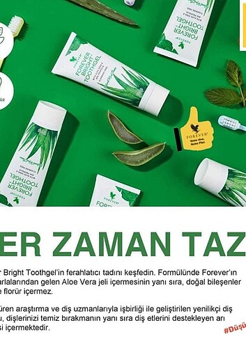 Forever 21 DOĞAL ORGANİK PPOPOLİSLİ DİŞ MACUNU