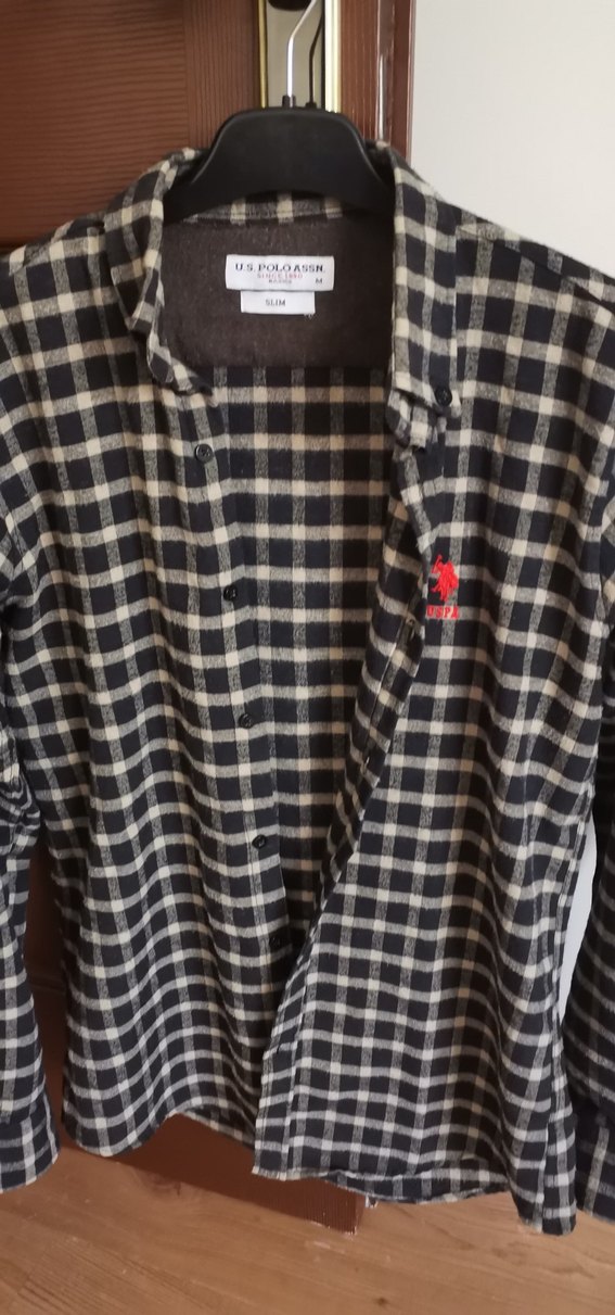 Erkek  Kareli Uzun Kollu Gömlek - Görsel 3