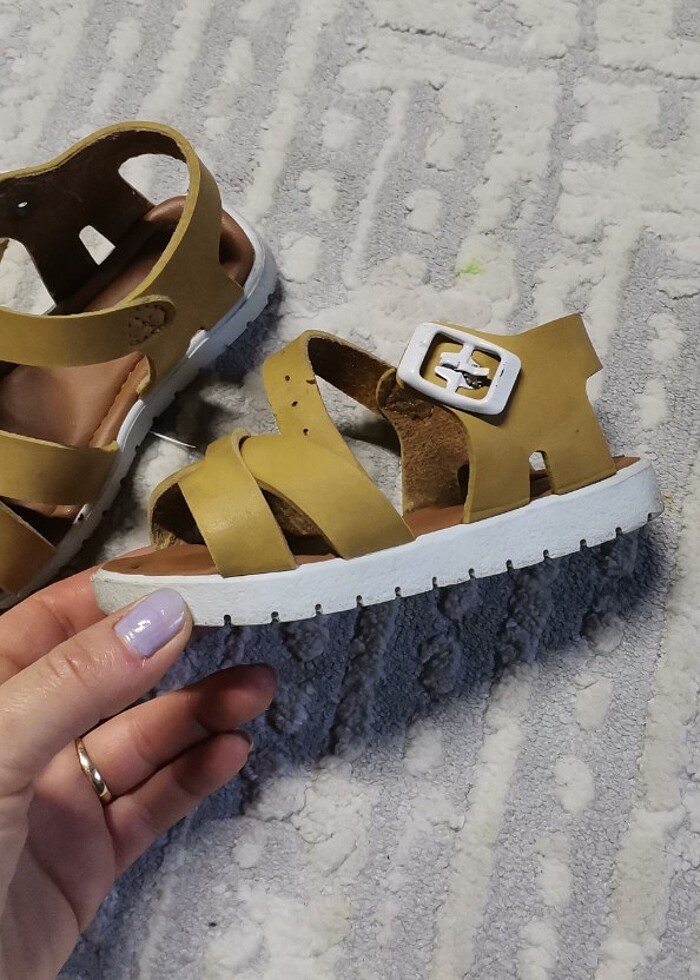 Çocuk bebek sandalet - Görsel 4