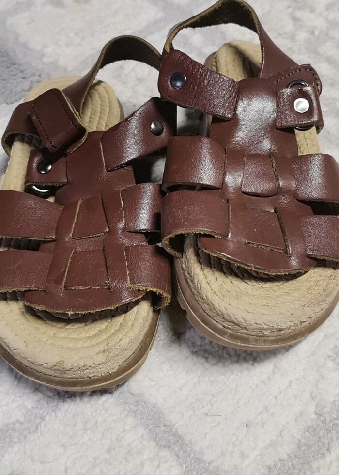 Çocuk bebek sandalet - Görsel 4