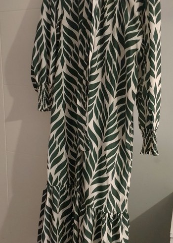 Yeşil Baskılı Hamile Uzun Etek - Görsel 2