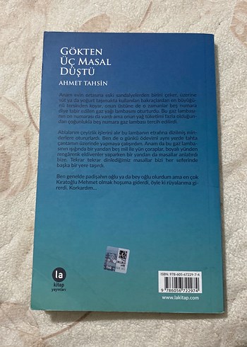 Gökyüzünden Üç Masal Düştü - Ahmet Tahsin - Görsel 3