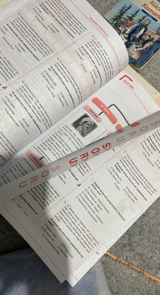 AYT Edebiyat Akordiyon Serisi Soru Kitabı - Görsel 4