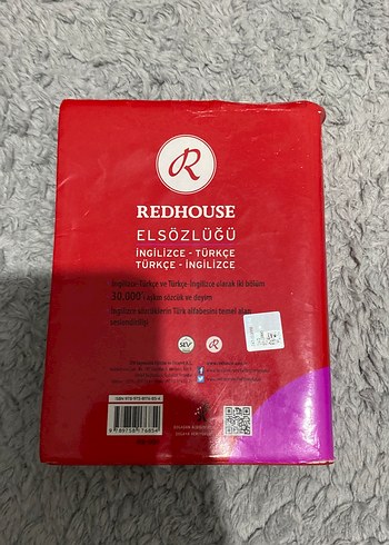 Redhouse İngilizce-Türkçe Sözlük - Görsel 2