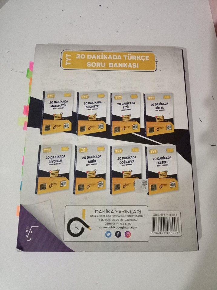 TYT 20 Dakikada Türkçe Soru Bankası - Görsel 3