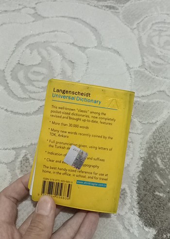 Langenscheidt İngilizce-Türkçe Sözlük - Görsel 3