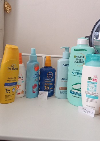 Güneş kremleri/ bronzlaşma/Yüz kremleri - Görsel 2