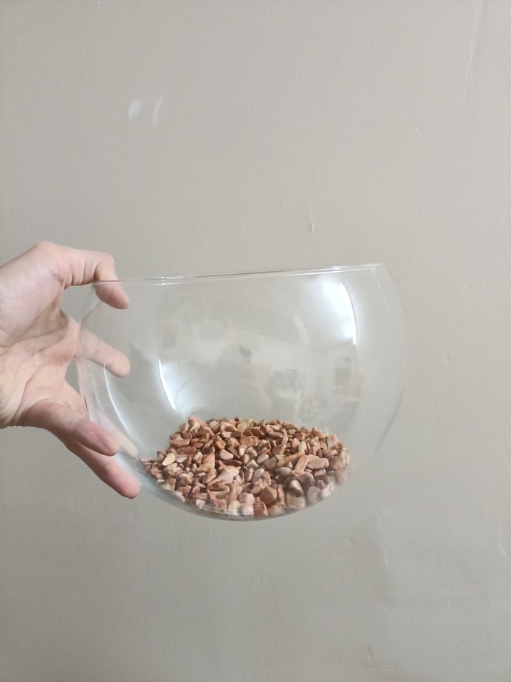 Şeffaf Yuvarlak Akvaryum - Görsel 4