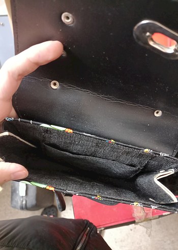 Bohem Desenli Deri Kadın Omuz Çantası - Görsel 3