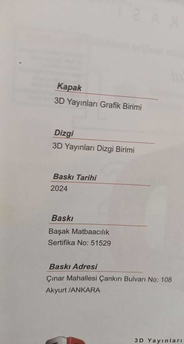 TYT Geometri Soru Bankası 3D Video Çözümlü - Görsel 3