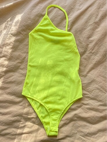 NEON YEŞİL ZIBIN BLUZ
