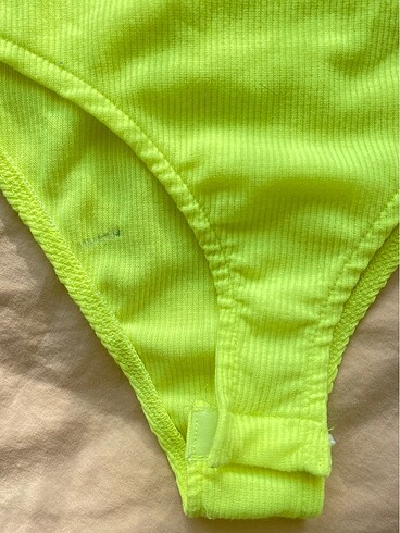 Trendyol & Milla NEON YEŞİL ZIBIN BLUZ