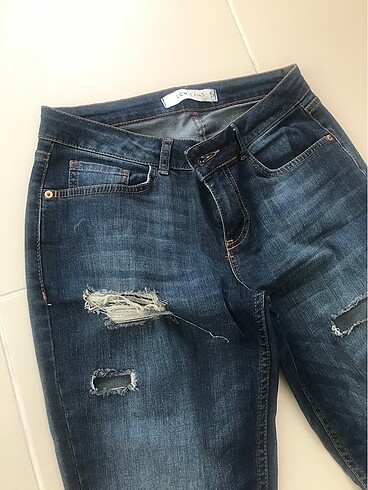 28 Beden lacivert Renk Kot pantolon