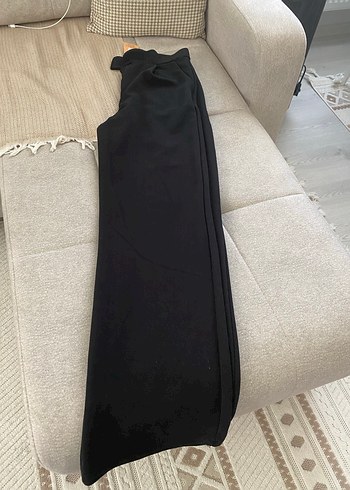 Siyah Kadın Kumaş Pantolon - Görsel 4