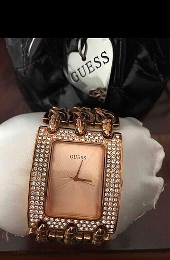  Beden turuncu Renk Guess orjinal saat