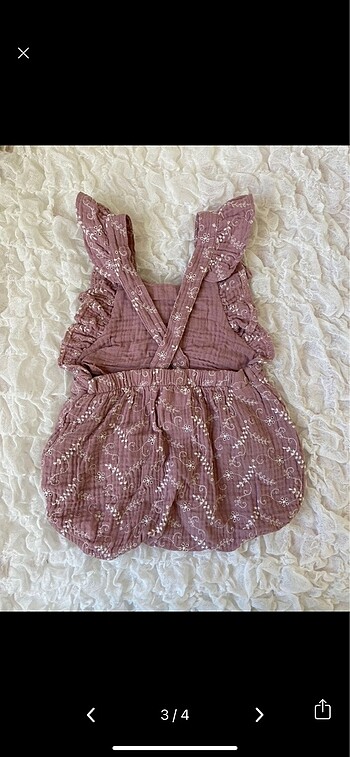 9-12 Ay Beden Zara romper