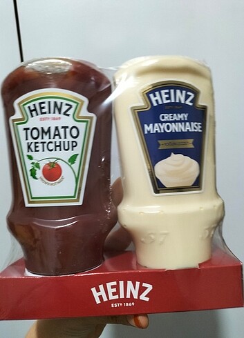 Heinz ketçap mayonez set 