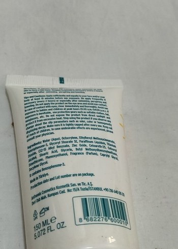 La Roche Posay 50 SPF Çok Yüksek Koruma Güneş Kremi