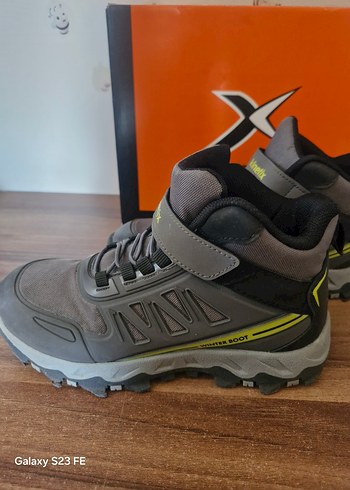 Kinetix Kinetix Gri Erkek Çocuk Botları Velcro