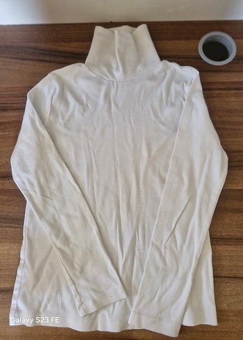 Beyaz Çocuk İçlik Uzun Kollu - Görsel 2