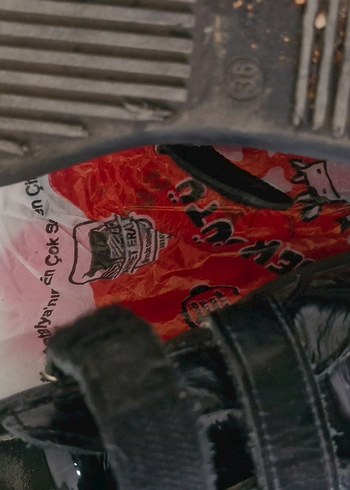 Çocuk Siyah Rugan Tokalı Ayakkabı - Görsel 5