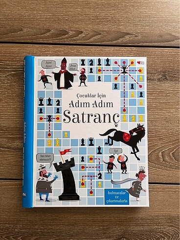 Çocuklar İçin Adım Adım Satranç sıfır kitap