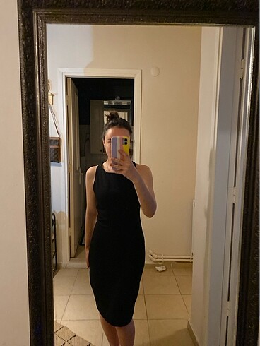 Mango midi elbise