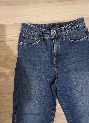 27 Beden Mavi mom jeans