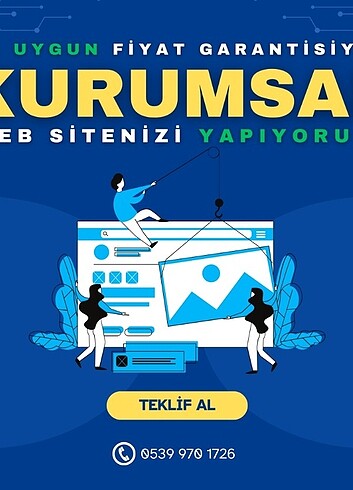 1 GÜNDE KURUMSAL WEBSİTESİ YAPIYORUZ!