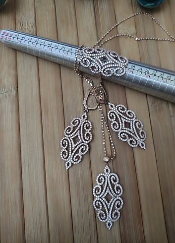 Beden 925 ayar gümüş set