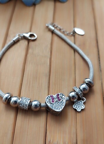 925 ayar gümüş Pandora model bileklik