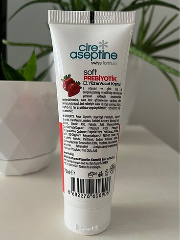 Neutrogena Cire aseptine çilekli el kremi