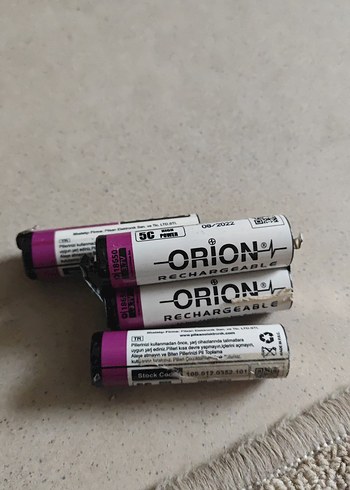Orion Şarjlı Pil Seti