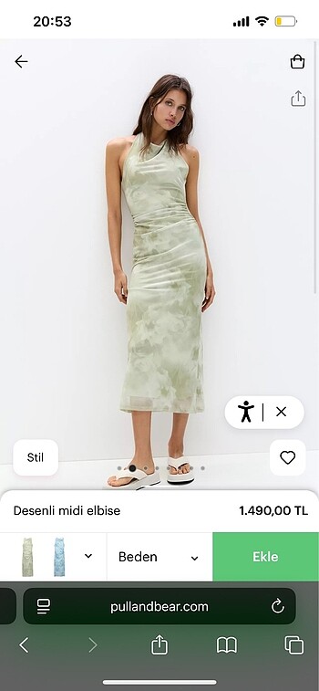 Pull bear elbise