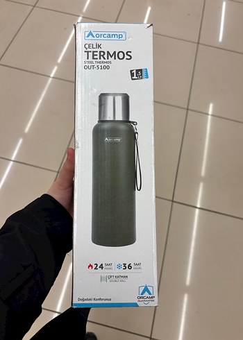 Orcamp Çelik Termos 1500 ml - Görsel 4