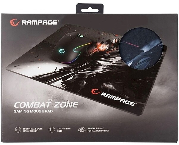 Addison Rampage Combat Zone Gaming Mouse Pad