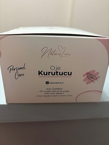 Oje kurutucu - Görsel 2