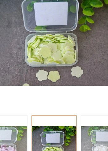 Sihirli Sabun. Sabunlar kokulu çiçek modeldir. - Görsel 6