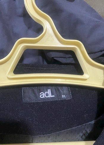 Gri Desenli Düğmeli Midi Kaban - Görsel 3