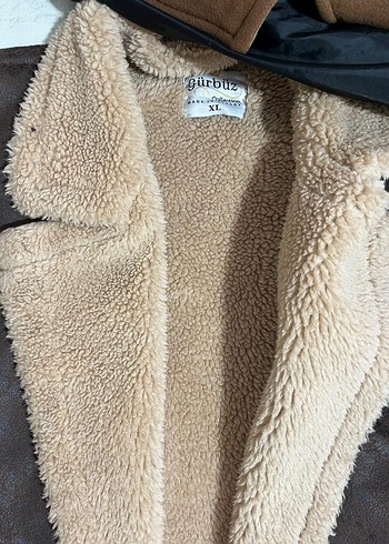 Kahverengi Kürklü Deri Kadın Ceket - Görsel 2