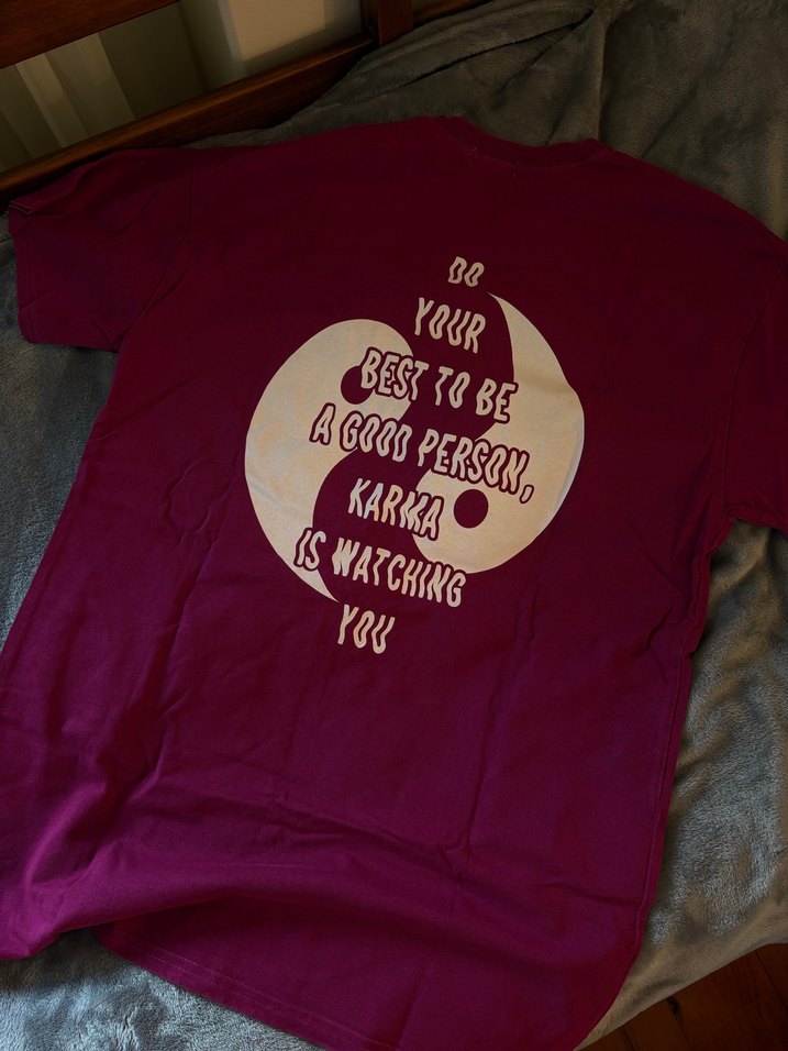 Bordo tshirt - Görsel 2