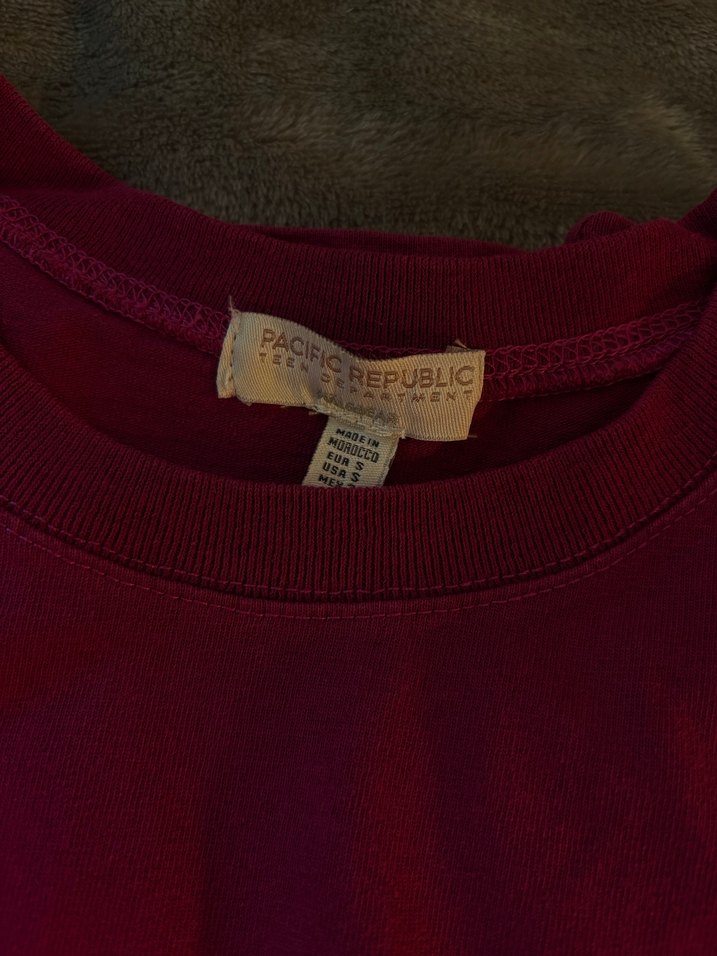 Bordo tshirt - Görsel 3