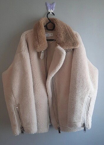 Mango peluş mont