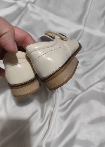 Beyaz Tokalı Erkek Çocuk sünnet ayakkabısı - Görsel 6