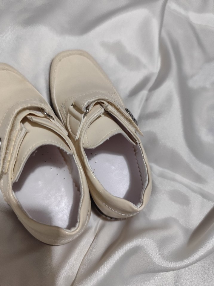 Beyaz Tokalı Erkek Çocuk sünnet ayakkabısı - Görsel 3